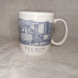 Starbucks 2007 Tucson City Mug, City Architecture Collectible, 18 oz, EUC
